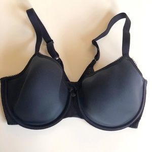 Wacoal Halo T-Shirt Bra Black 34DDD 853205